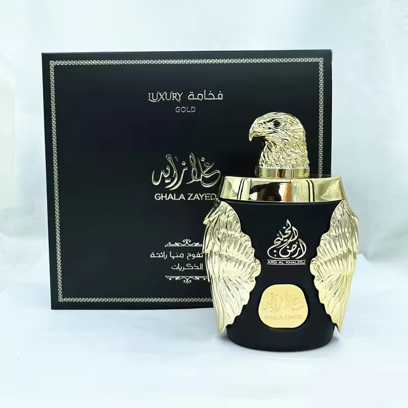 muslim oud perfumes Eau Dubai Prince Eagle Head Body Splash 100ml pheromone Scent Perfume For