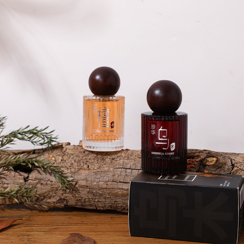 Wholesale Natural Woody Fragrance for Men Women Original Wood Texture Perfume with Red Sandalwood Ebony Men's Selective Parfum