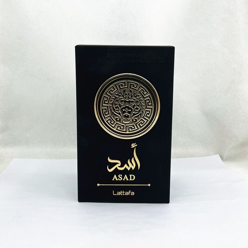 High quality wholesale luxury black ASAD Arabic Dubai Perfume Middle East Arab Long lasting men's perfume original