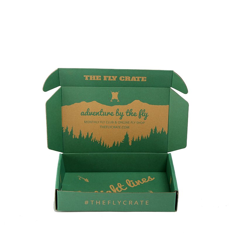 2024 custom printed colorful corrugated mailing box with custom logo for shoes clothing