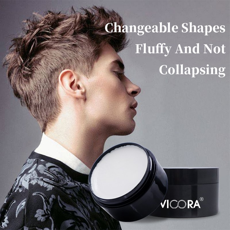 Organic Cream Clay for Strong Modeling Natural Fluffy Scented Brushed Hair for Curly and Dry Hair
