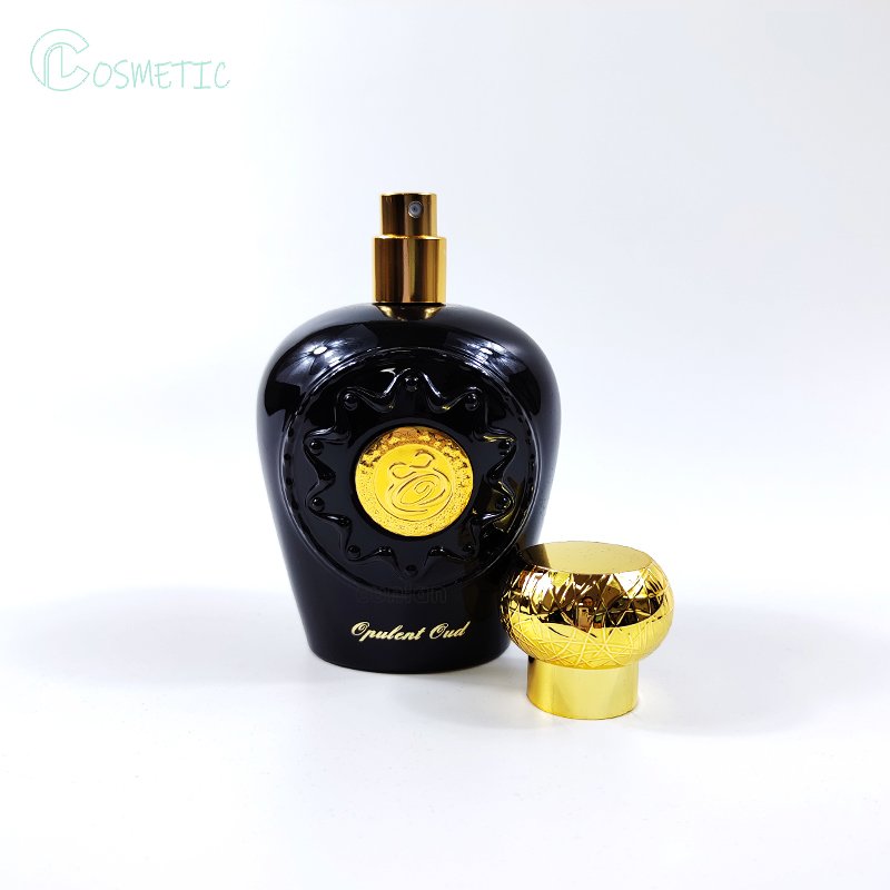 Black 100ml Arab Dubai Lasting Long Fragrance Oil Muslim Perfume Black Sign Oud Men's perfume