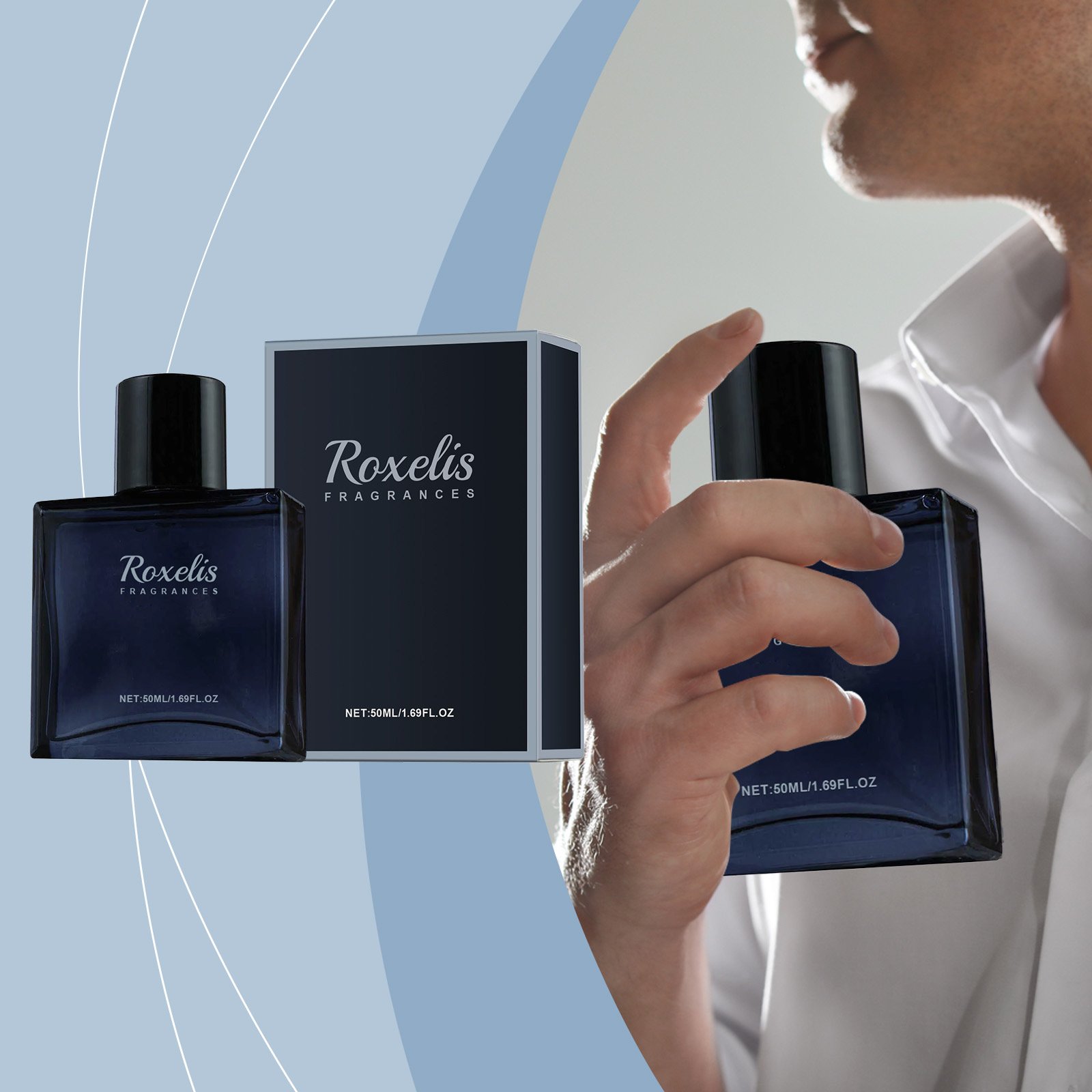 Charming Perfume Men Natural Fresh Fragrance Long-lasting Scent Attractive Dating Perfume For Man 50ml