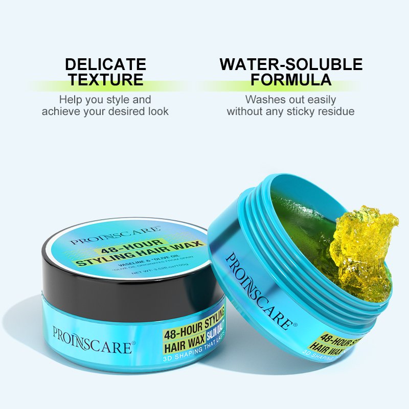 Factory wholesale custom men's hair wax hair styling wax for men women