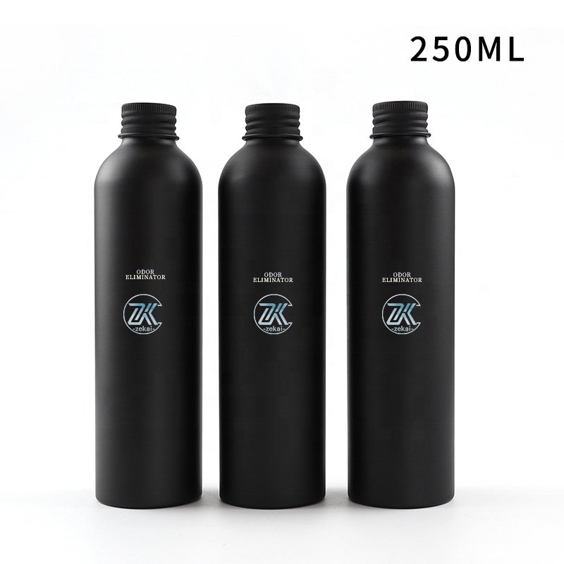 custom black aerosol aluminium men's deodorant body shimmer oil mist spray bottles for woman dog perfume cologne 100ml 120ml 4oz