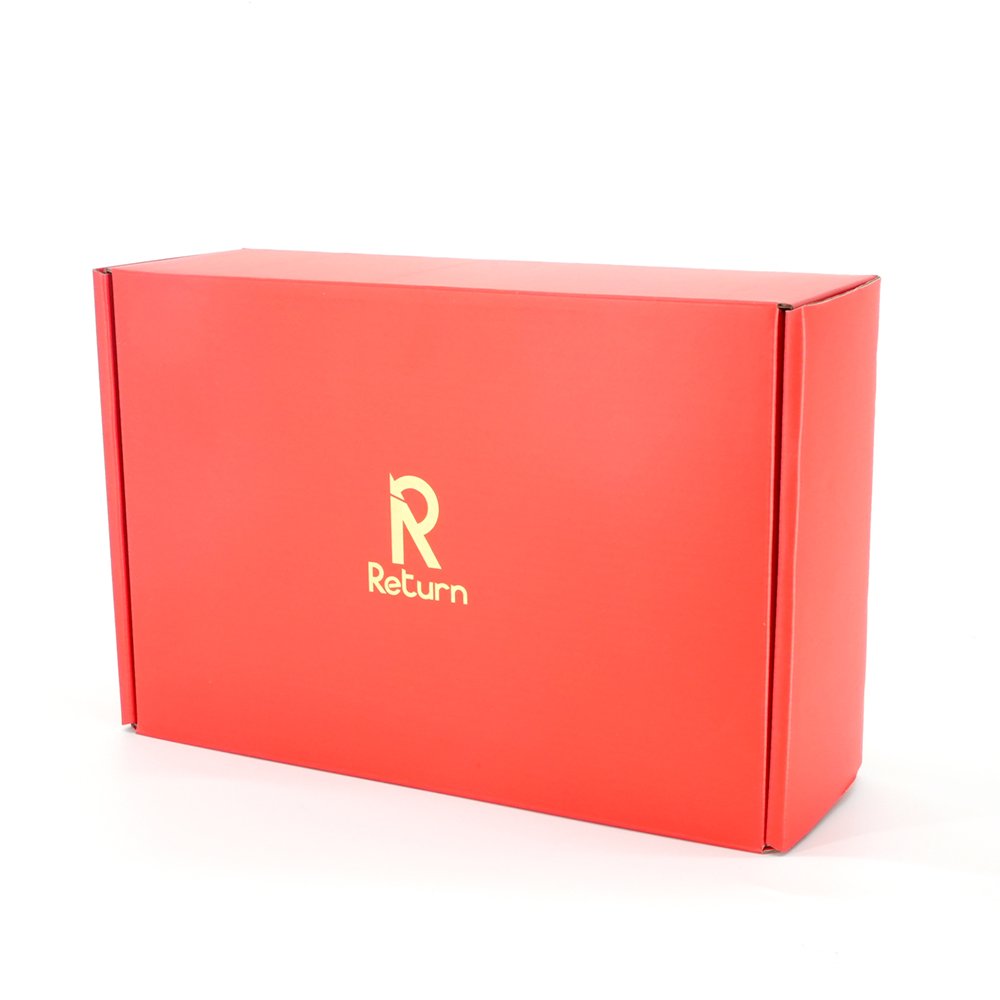 2024 custom printed colorful corrugated mailing box with custom logo for clothing