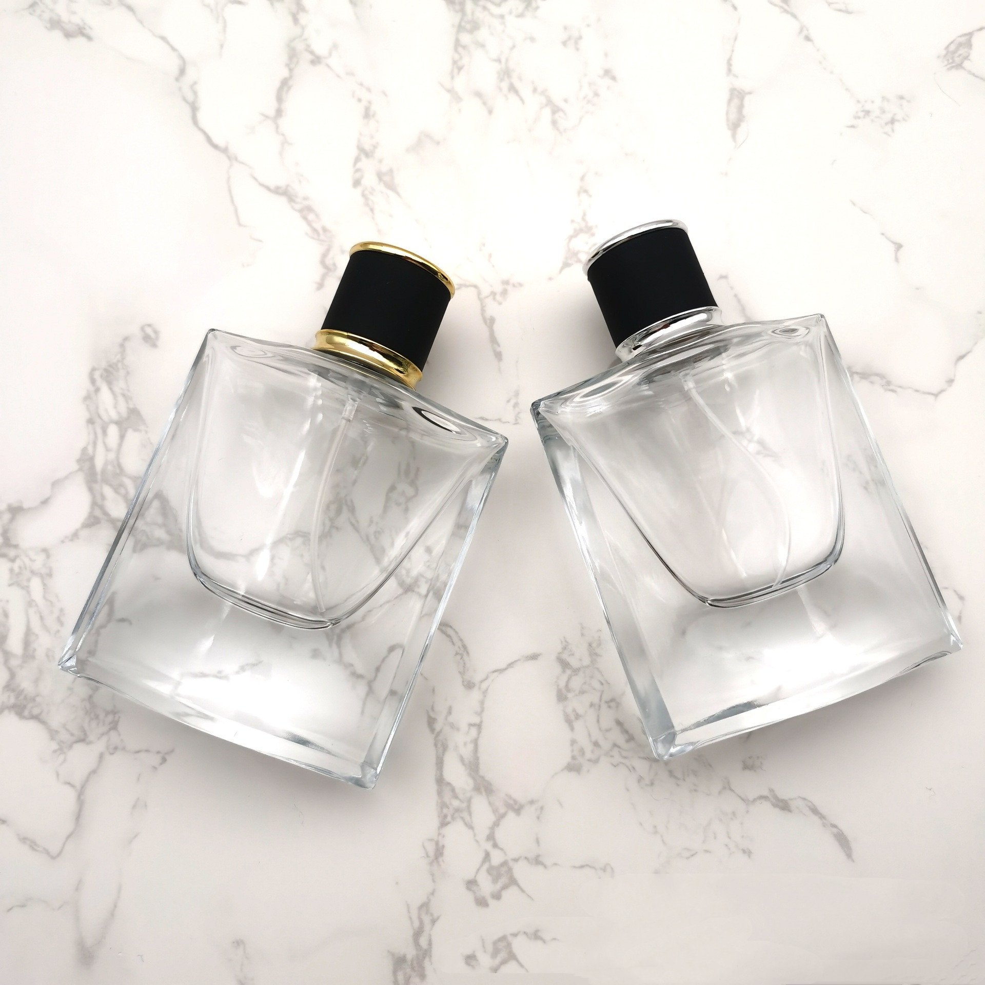 75ml butterfly shaped men's perfume Gift Car empty glass spray perfume bottle