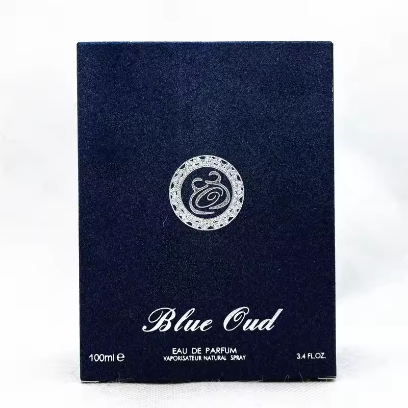 YULU High Quality Blue Flannelette Box Men's Perfume Factory Direct Wholesale with Arab Fragrance