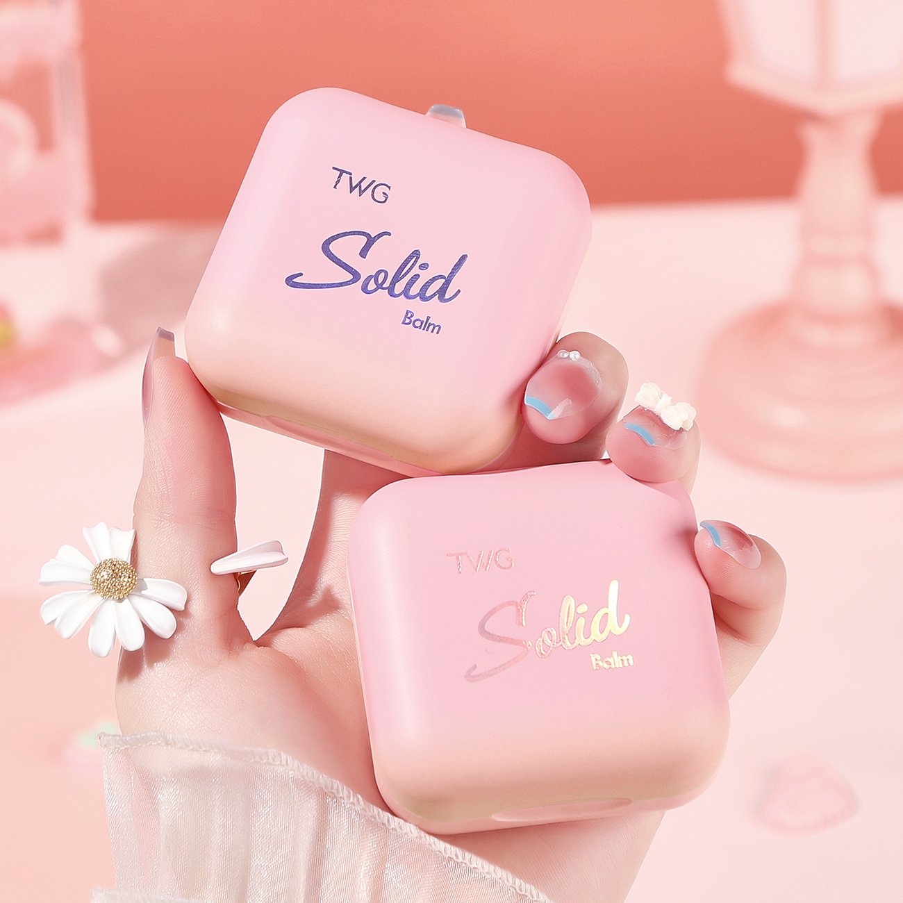 TWG Private Label pocket perfume Pink Floral Fragrance Women&Men Perfume Portable Travel Size Parfum Solid Perfume