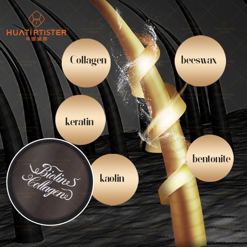 Huati Sifuli BIOTINES Custom smooth matte styling products paste hair clay wax for men oem odm