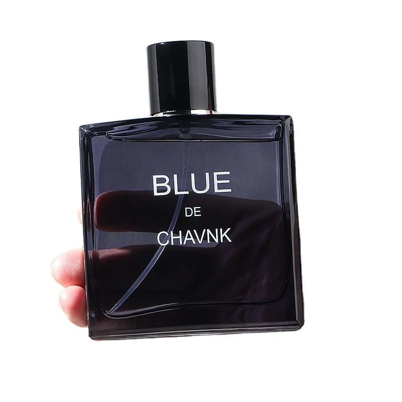 Luxury Men's Perfume Blue Fresh Long-Lasting Light Parfum Glass Bottle Classic Cologne Fragrance Perfume for Men Wholesale