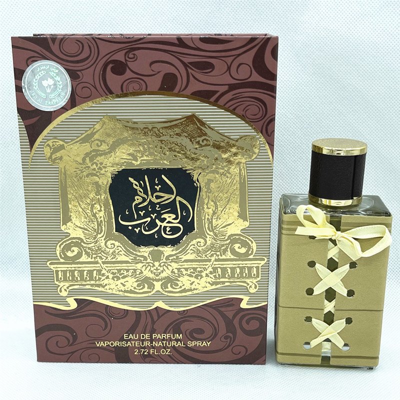 High Quality 100ML Luxury Arabic Book Inspired Perfume for Men Woody Fresh Fragrance Eau de Parfum Dubai-Style Wholesale