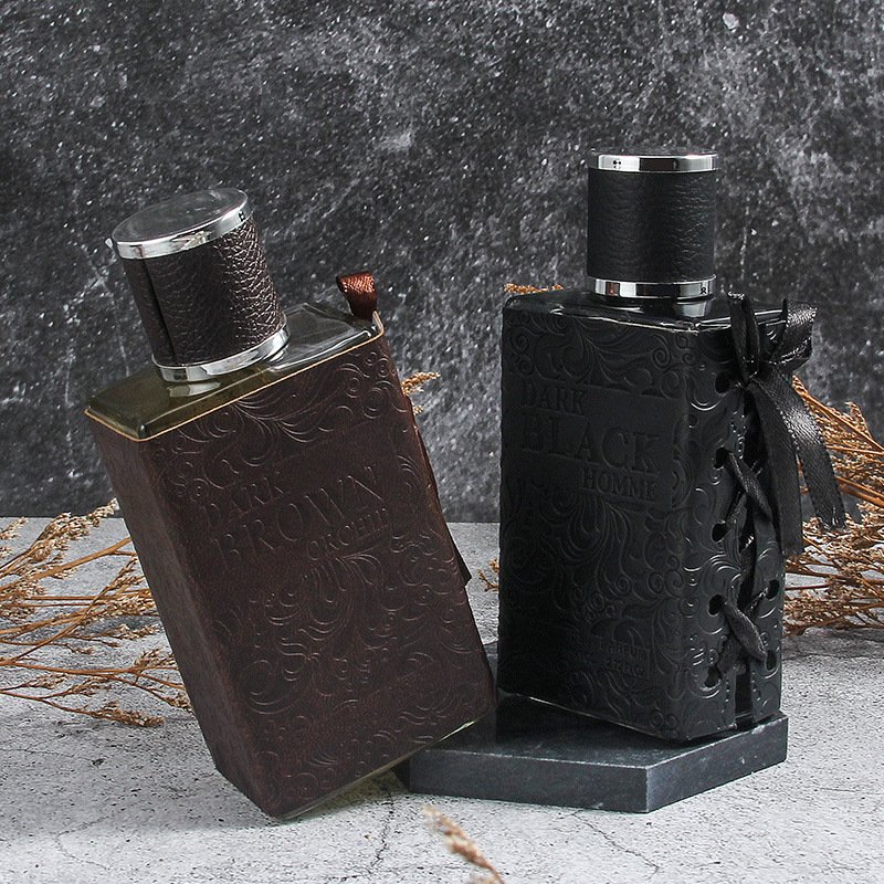 Leather men's perfume lasting light fragrance cross-border explosive blue cologne wholesale