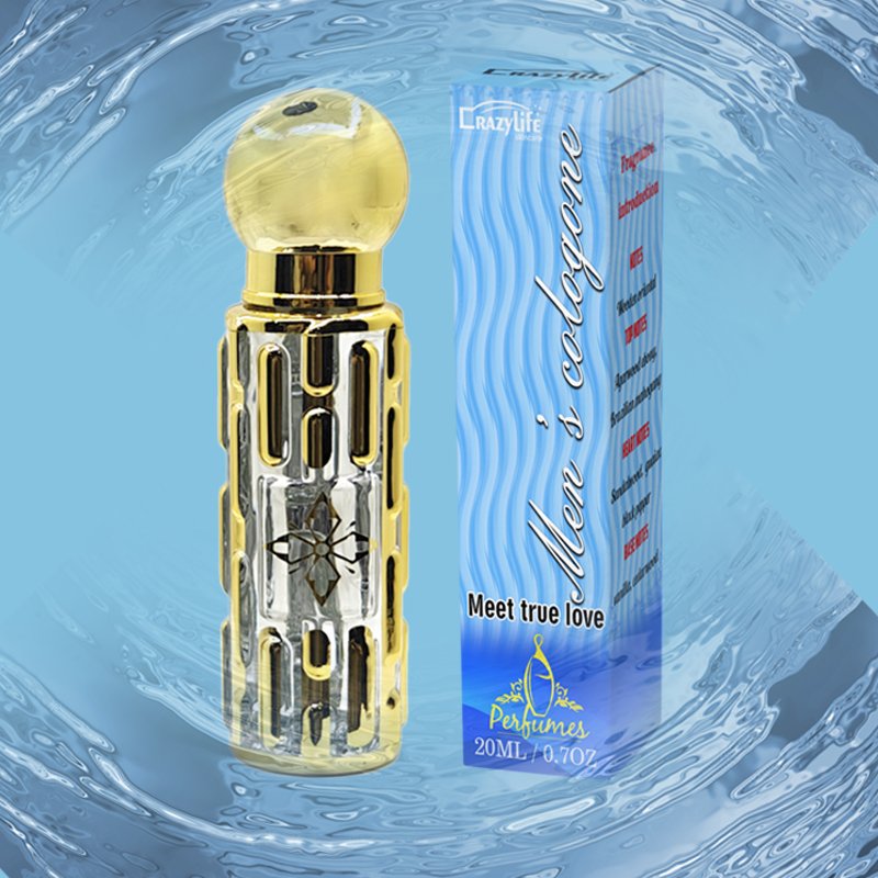 Crazylife Original Brand Men's Perfume Ocean Scent Men long Lasting Perfumes Eau de Perfume 15ml Luxury Cologne OEM