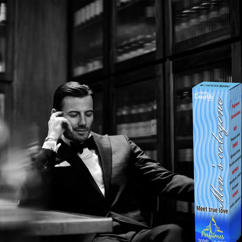 Crazylife Original Brand Men's Perfume Ocean Scent Men long Lasting Perfumes Eau de Perfume 15ml Luxury Cologne OEM