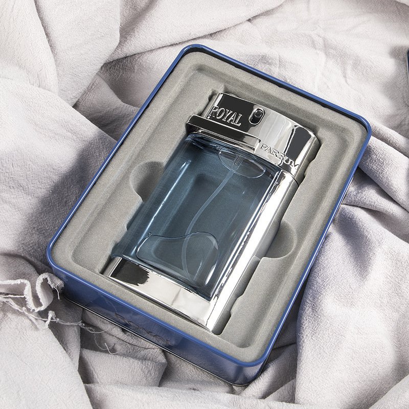 Wholesale original brand Royal Perfume Ocean Fragrance 100ml metal tin box men's perfume