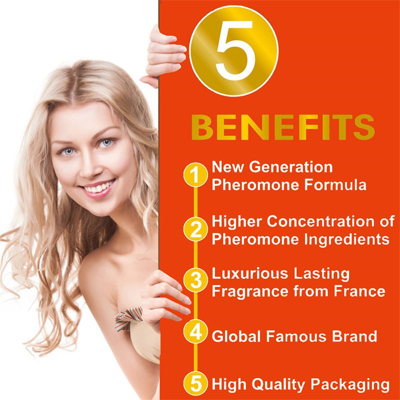 10ml Pheromone-Containing Perfume for women With Fresh Sweet High Appealing to men women attract perfect mate Alcohol free%