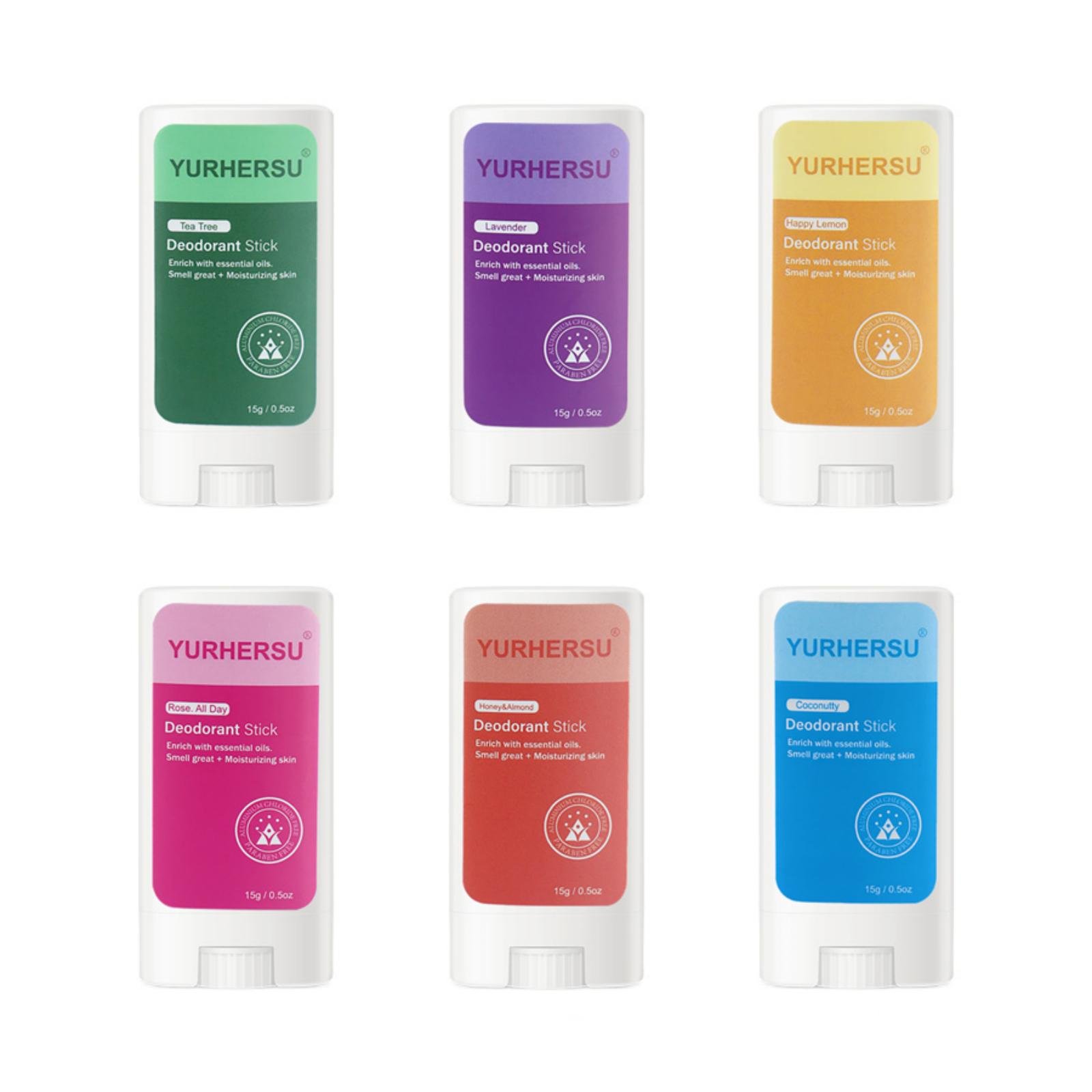 Private Label 15g Antiperspirant Deodorant Perfume Lasting Fragrance Underarm Armpit Antiperspirant Famale Male Deodorant Stick