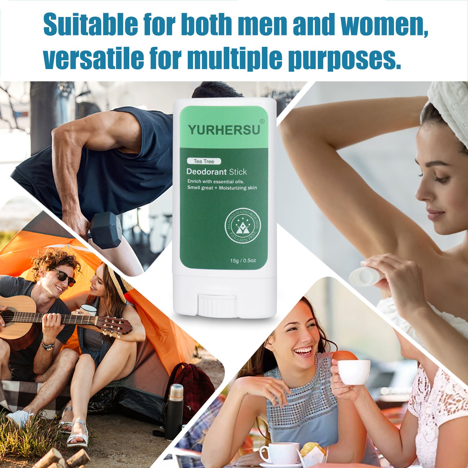 Private Label 15g Antiperspirant Deodorant Perfume Lasting Fragrance Underarm Armpit Antiperspirant Famale Male Deodorant Stick