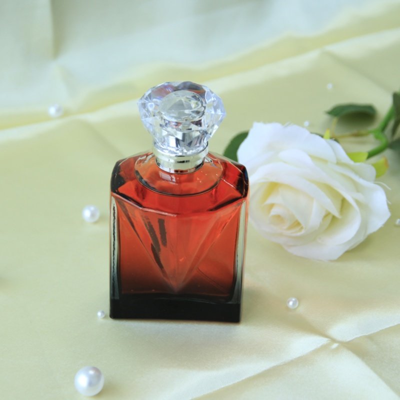 Men's Irregular Cone-Shaped Glass Bottle 100ml Perfume Fashionable Floral Woody Scent Long-Lasting Fragrance Parfum