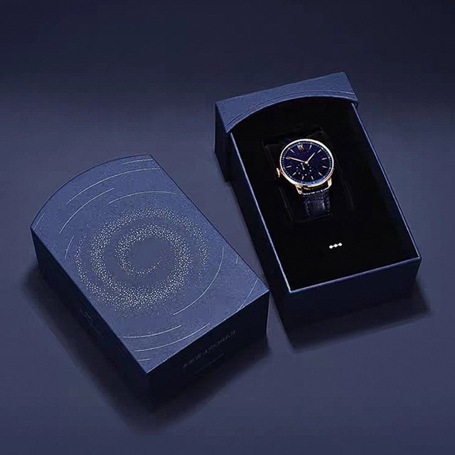 Luxury custom logo watch gift box men's watch packaging box