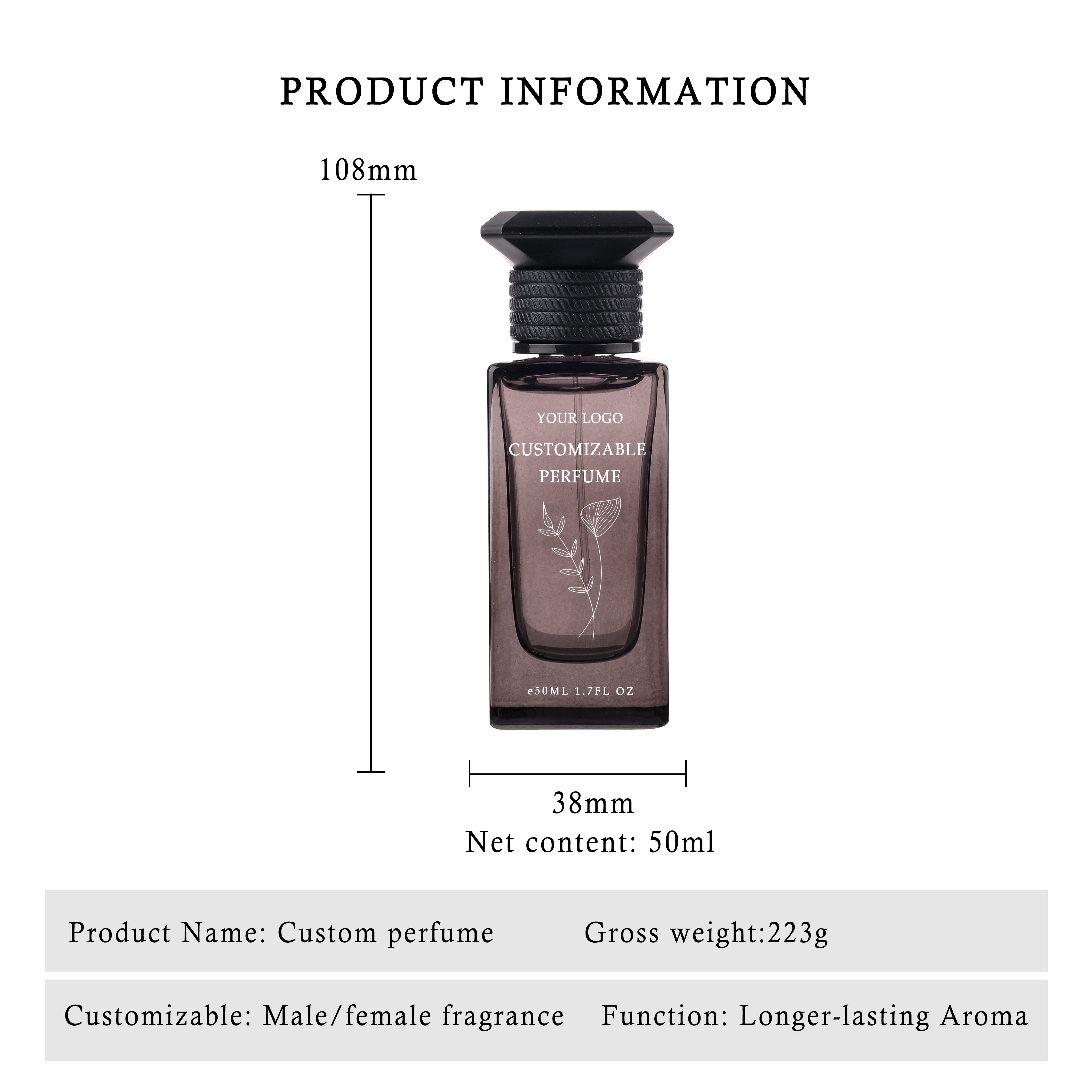 Wholesale Original Men Perfume Men 50ml Classical Wood Long Lasting Men's Perfume Cologne Body Spray