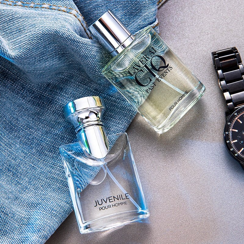 Men's Perfume Set Silver Charm mountain spring and fragrant net red explosion perfume four set