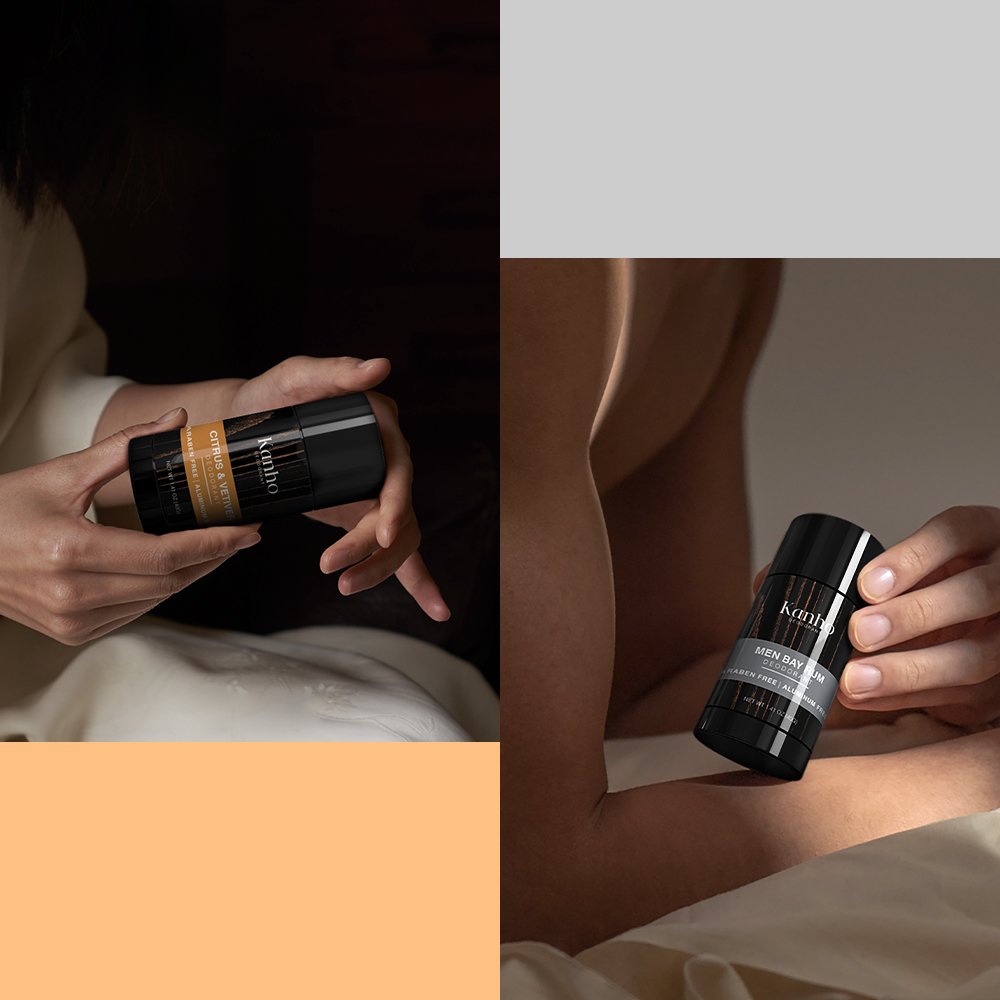 Kanho Men Fresh Fall 72-hour Body Deodorant Balm Odor Control Natural Long-lasting Moisturizing Fragrance Antiper