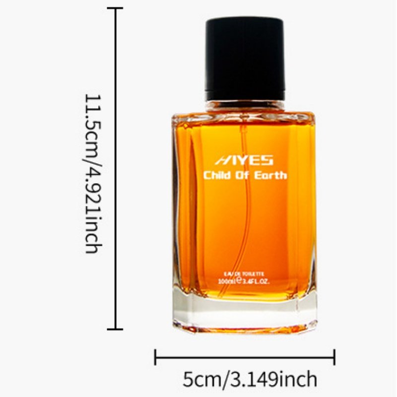 High-Quality Men's 100ML Cologne Fragrance Perfume Classic Long-Lasting Woody Scent Body Spray Eau De Parfum for Men