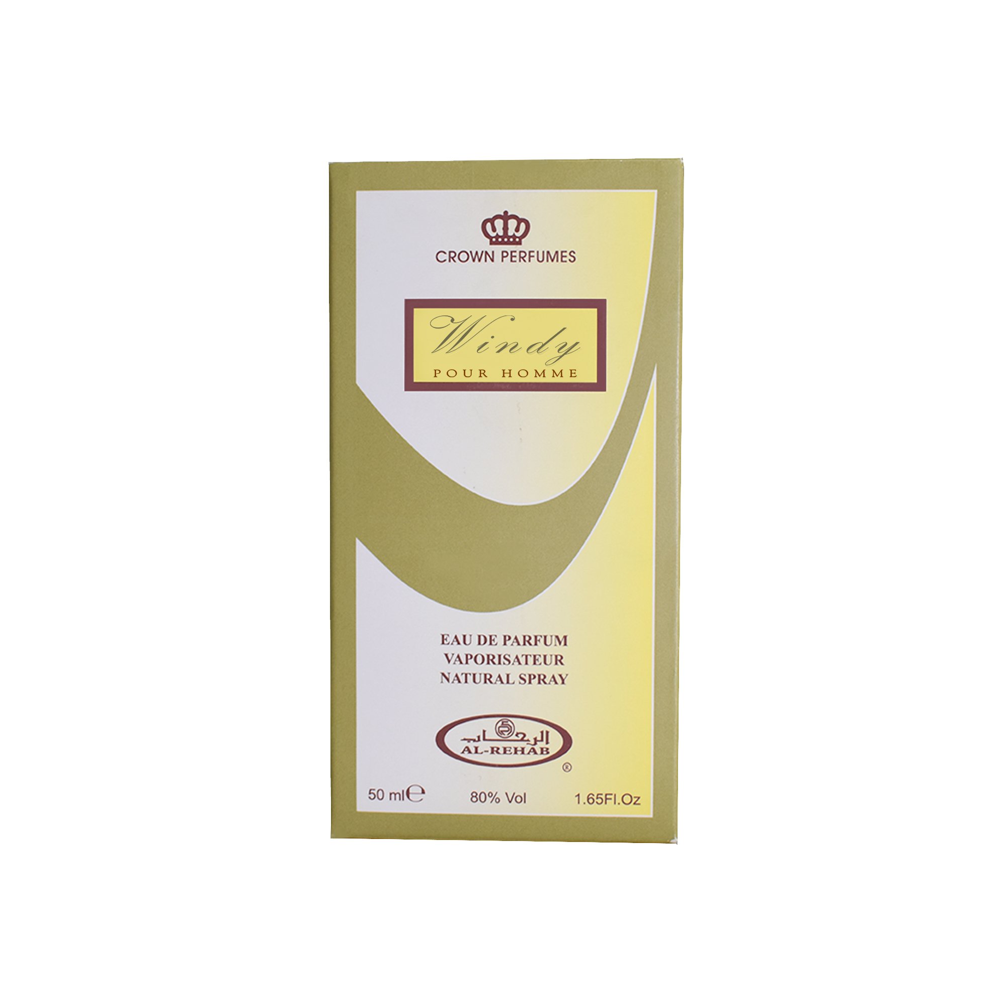 WINDY 50ML PERFUME FOR MEN WHOLESALE AL REHAB PERFUMES MADE IN UAE