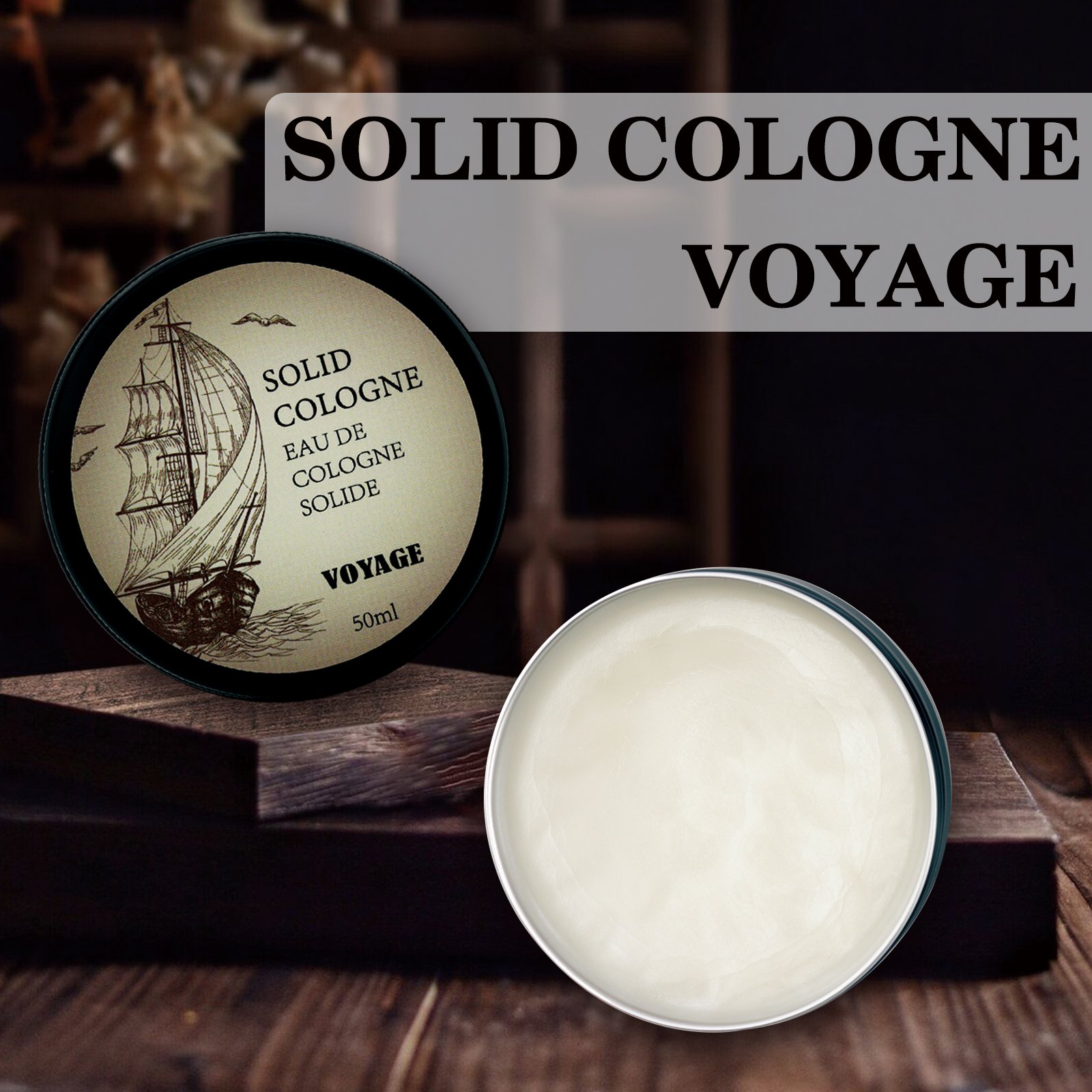Low MOQ Private Label Organic Skin Care Long-lasting Body Men's Solid Cologne Solid Perfume