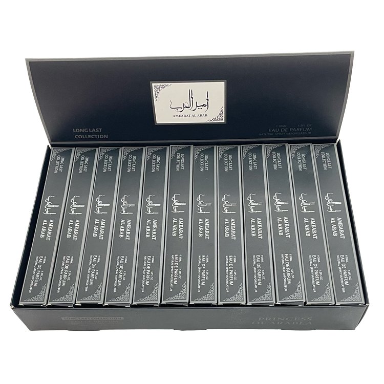 woman and man pocket spray arabic perfume travel size set portable wholesale sample perfume 35ML