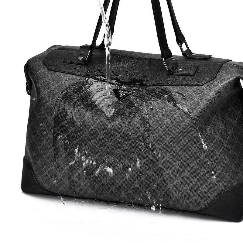 Handbag male briefcase Casual business single shoulder crossbody bag fashion brand new horizontal leather men's office bag