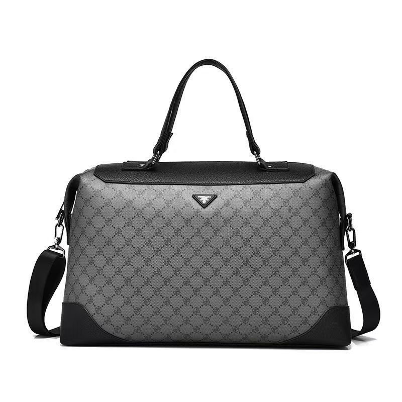 Handbag male briefcase Casual business single shoulder crossbody bag fashion brand new horizontal leather men's office bag