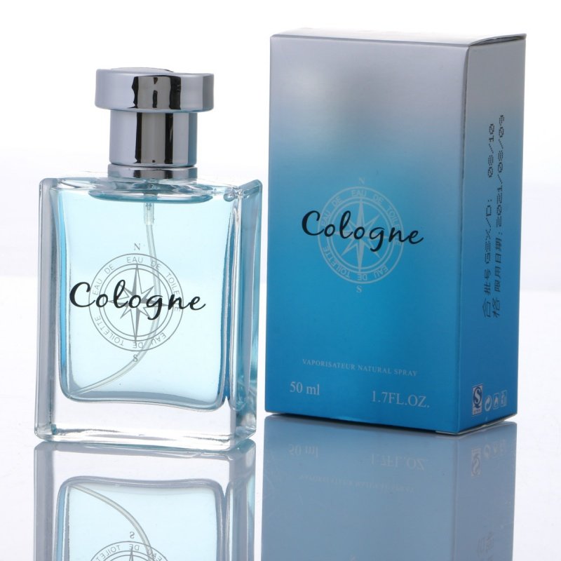Wholesale Men's Perfume Cologne Fragrance 50ml High Quality Light Ocean Scents Long-Lasting Body Spray Eau De Parfum