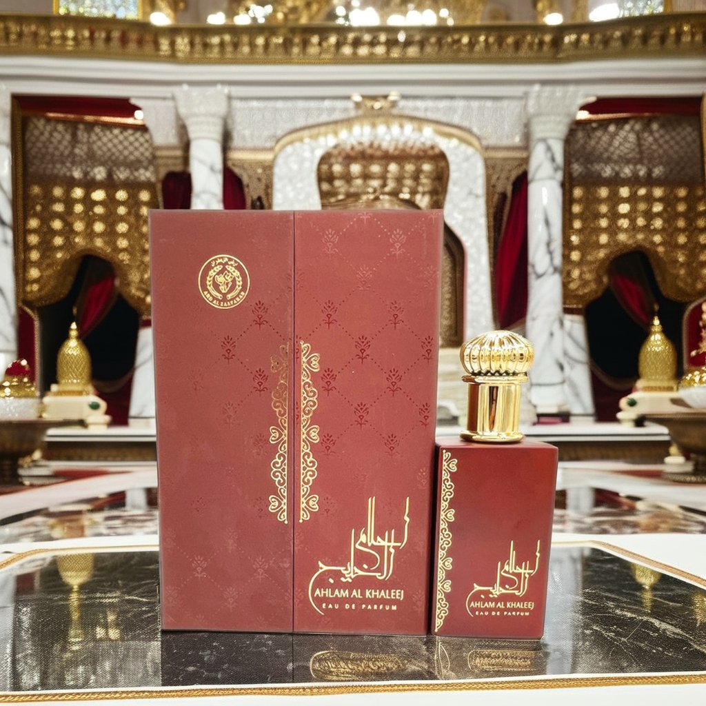 Red Gift Box for Men and Women Arabian Perfume Spray custom perfume