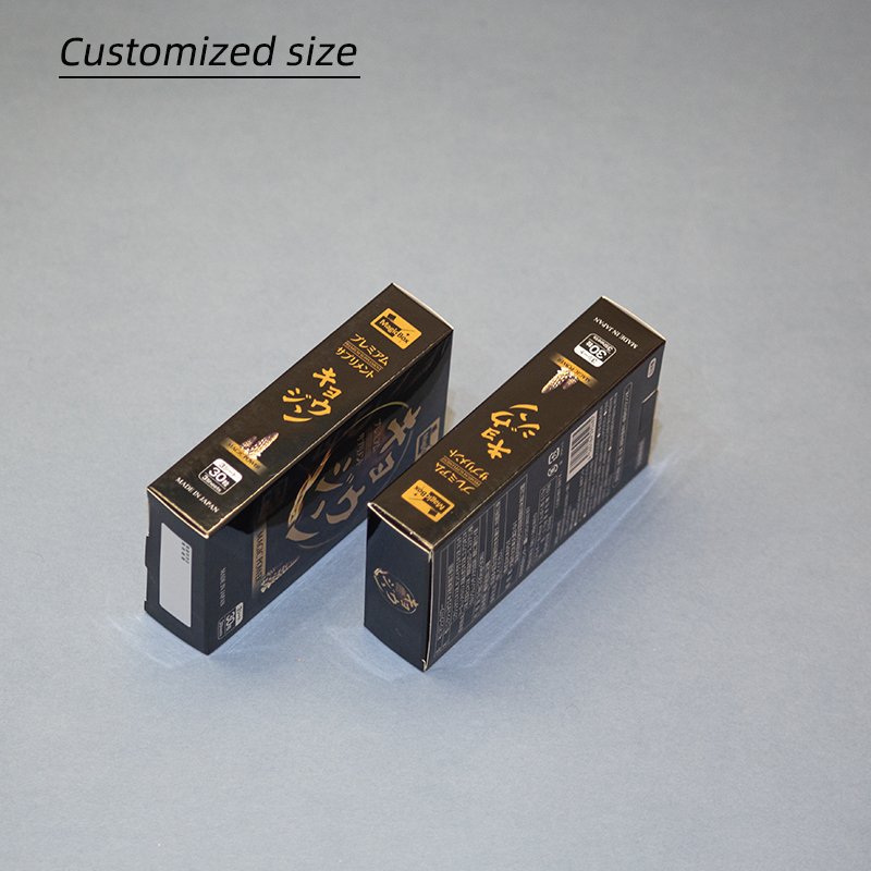 Custom Embossing Printed Logo packaging medicine box packaging Health Product Paper Box for Men's Protective condom box