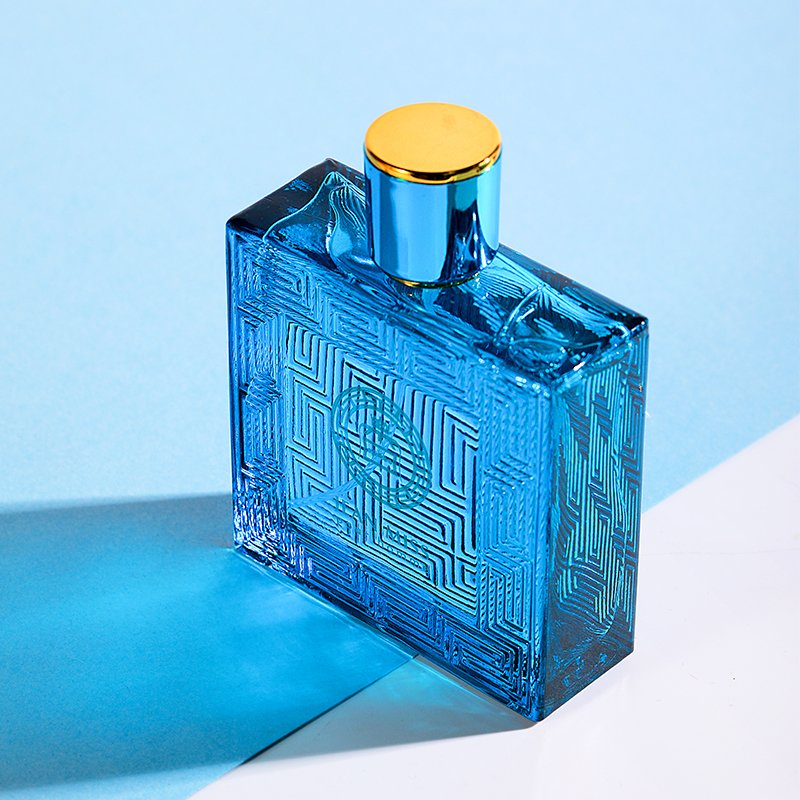 Men's Perfume - Elegant blue design with long-lasting scent for confident men exuding fresh masculine air