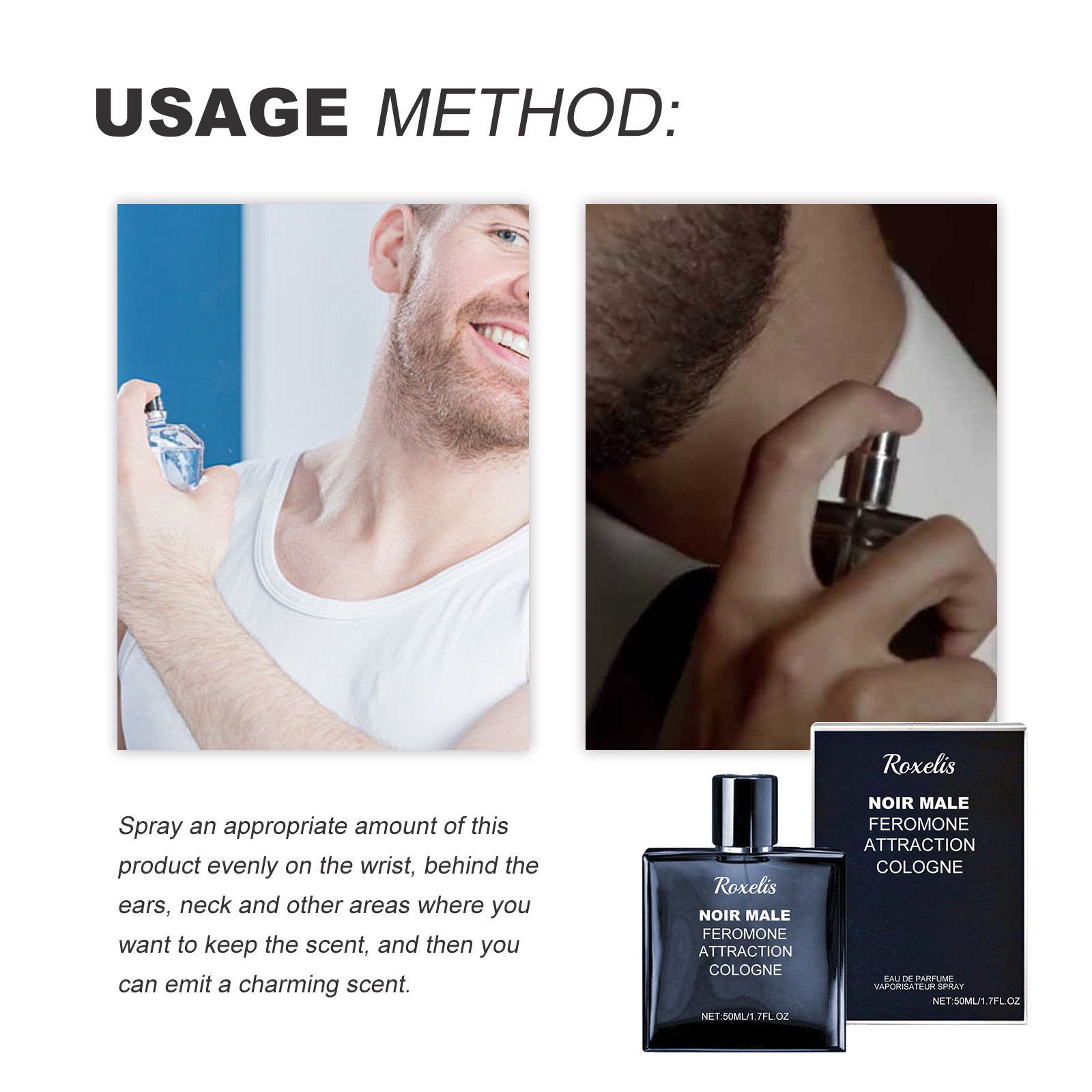 Wholesales Men's Perfume Oil Mild and Refreshing Fragrance Cologne Spray Long-Lasting Non-Pungent Scent