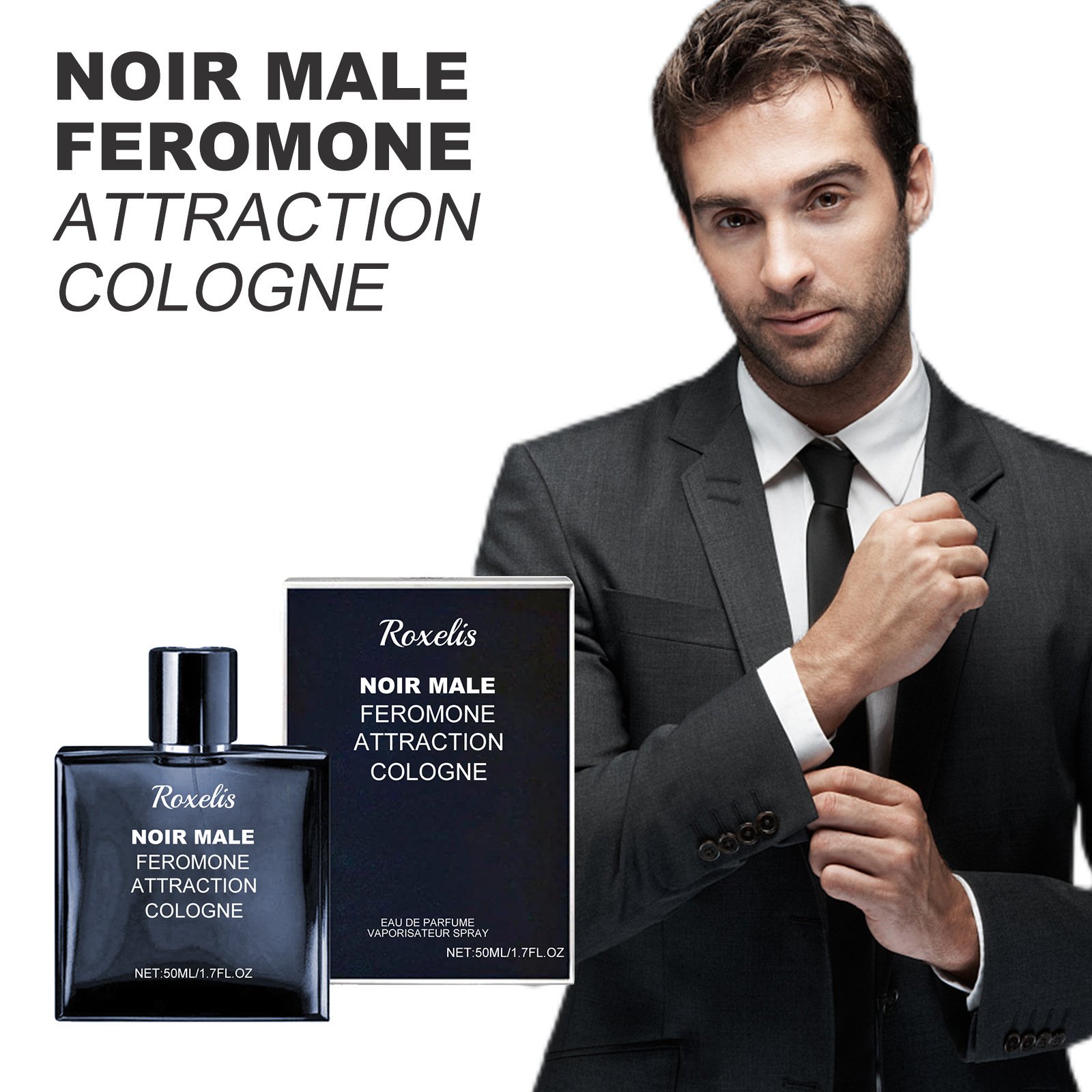 Wholesales Men's Perfume Oil Mild and Refreshing Fragrance Cologne Spray Long-Lasting Non-Pungent Scent