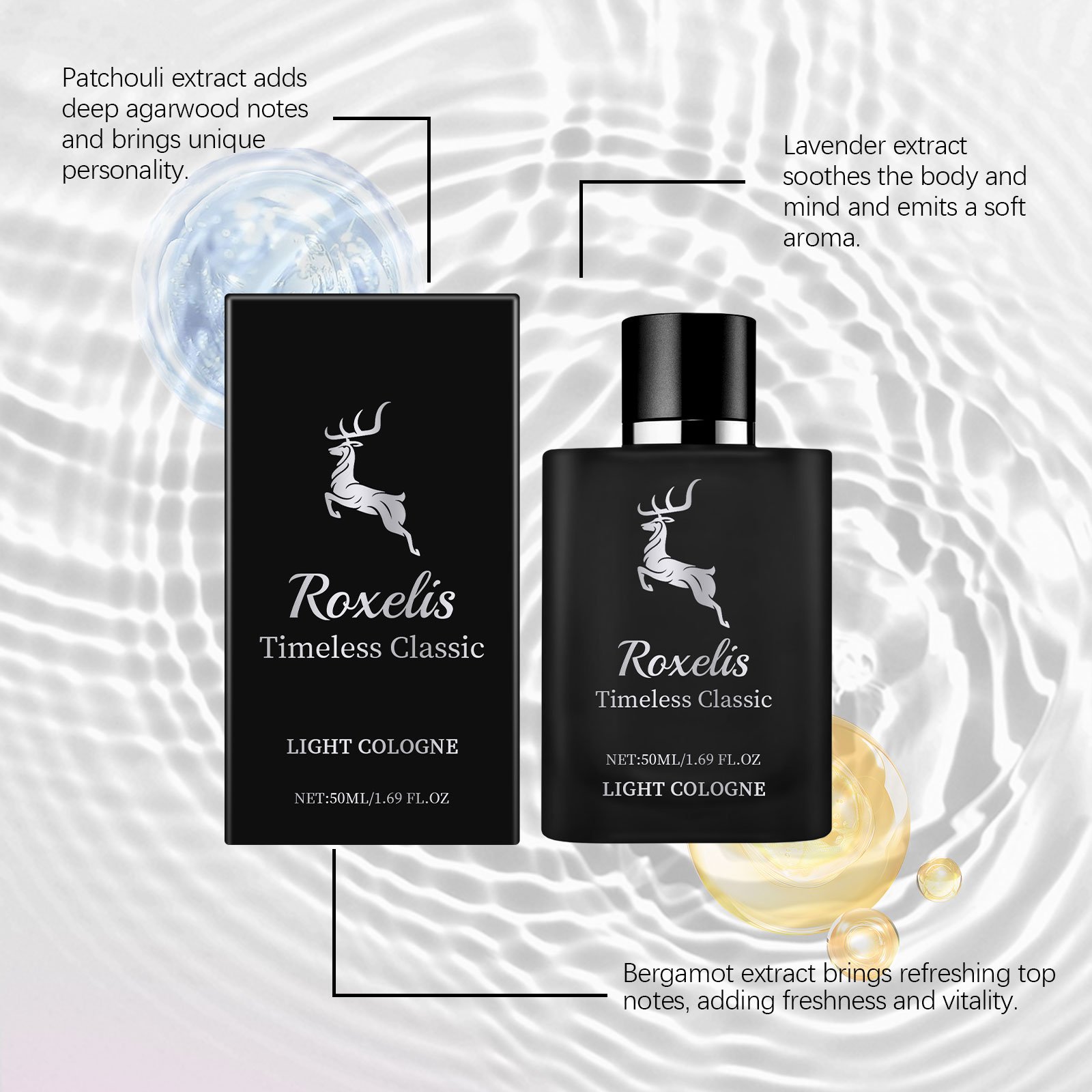 oem odm Men's Classic Cologne Long-lasting Subtle Fragrance Business Gentlemen Fresh Charm Encounter Perfume