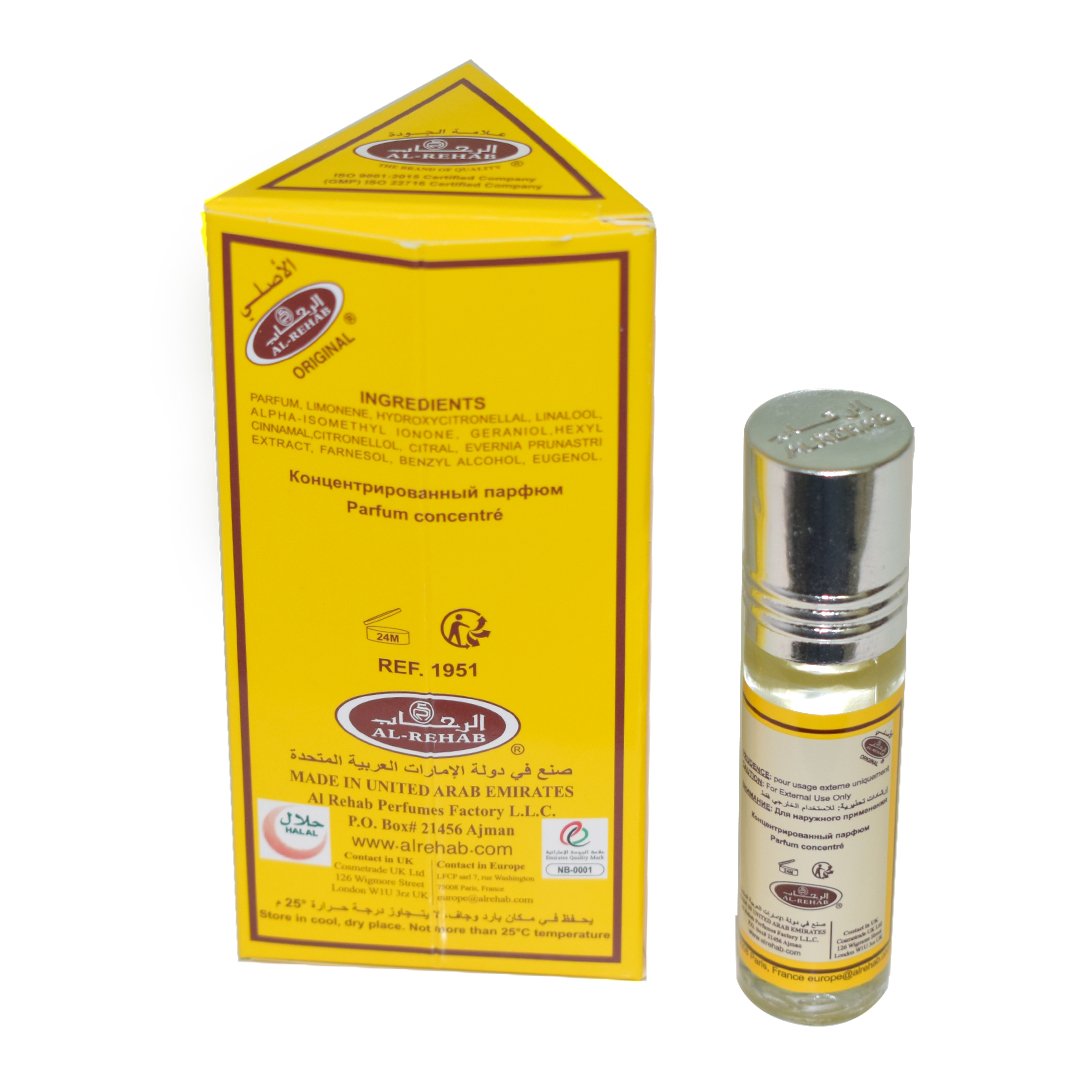 LUXURY MENS PERFUMES ZIDAN CLASSIC 6ML AL REHAB PERFUMES LONG LASTING WHOLESALE MADE IN UAE