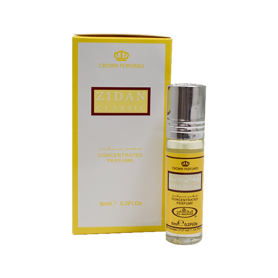 LUXURY MENS PERFUMES ZIDAN CLASSIC 6ML AL REHAB PERFUMES LONG LASTING WHOLESALE MADE IN UAE
