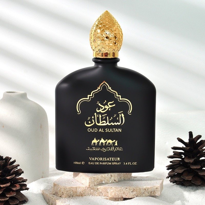 Black and Brown Arabian Men's Perfume Luxury Cologne Men's 100ml Perfume Long-Lasting Body Mist Men's Cologne Perfume