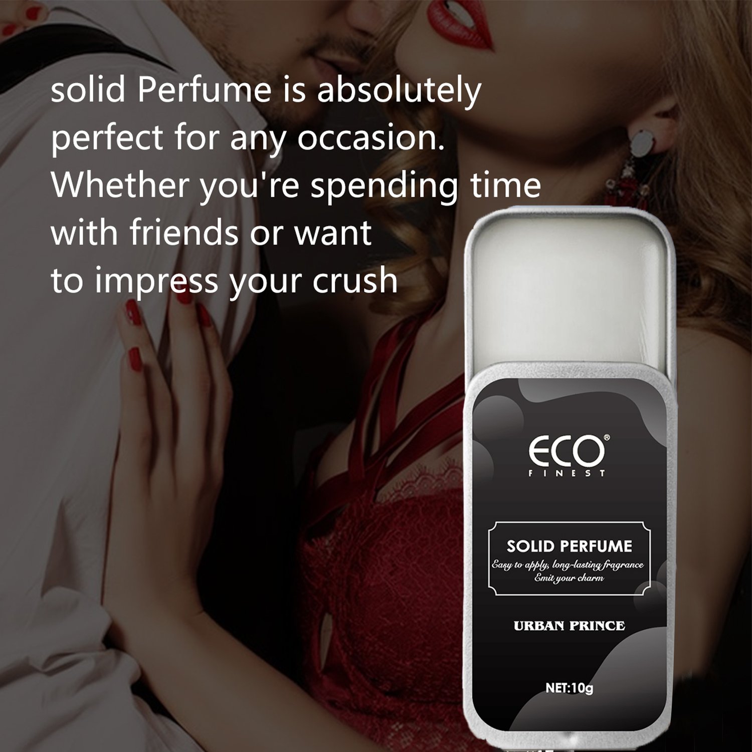 In Stock All Natural Portable Travel - friendly Solid Cologne Wax Men's Fragrance -Urban Prince-585191