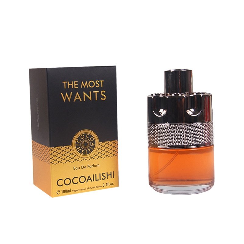 Midnight Pheromone Perfume for Men 100ml Long-Lasting Fragrance with Rose Smell EDP Style Glass Bottle
