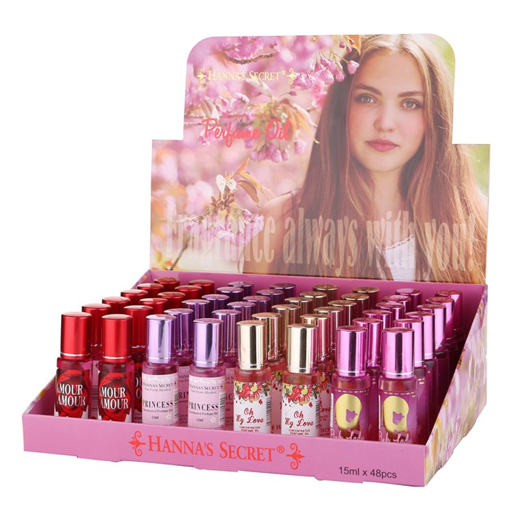 perfume de mujer M534B hot sale 15ML 8 type woody fragrance travel size glass bottle Roll-on oil perfume for men