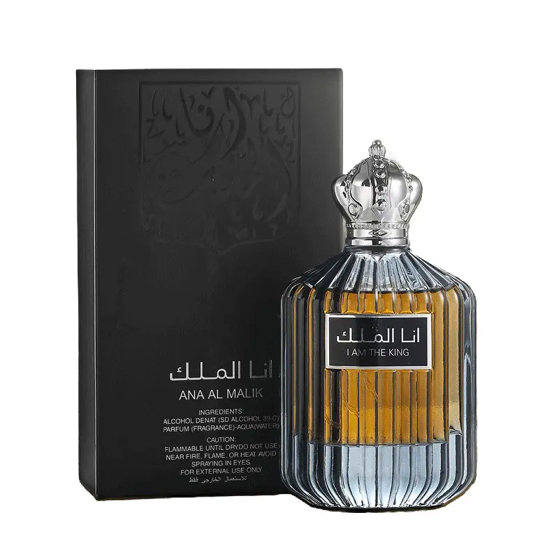 2024 Wholesale 100ml Long Lasting Light Musk Man's Fresh Natural Scent Attracts Long Lasting Fragrance Arabian Men's Perfume
