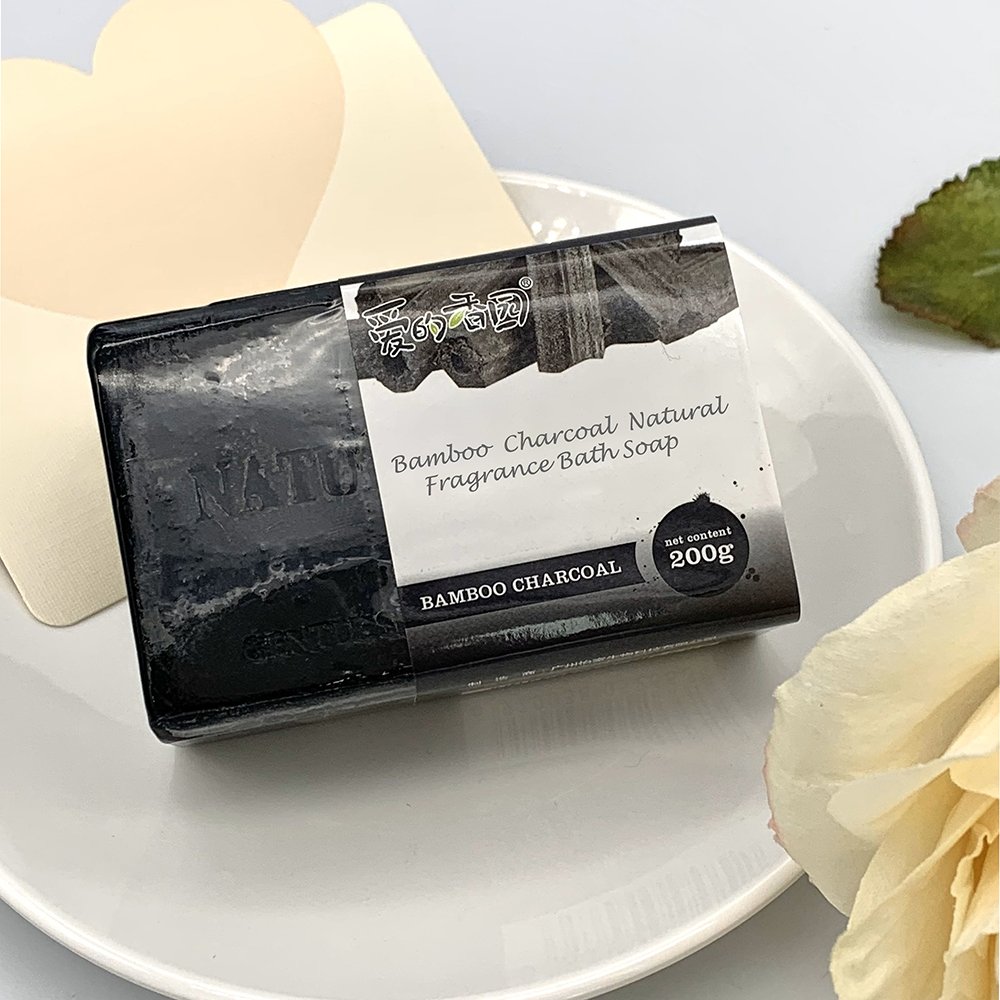 Men's Perfume Fragrance Natural Bath Soap Private Label Handmade Whitening 200g Toilet Soap Deep Cleansing Shampoo Bar
