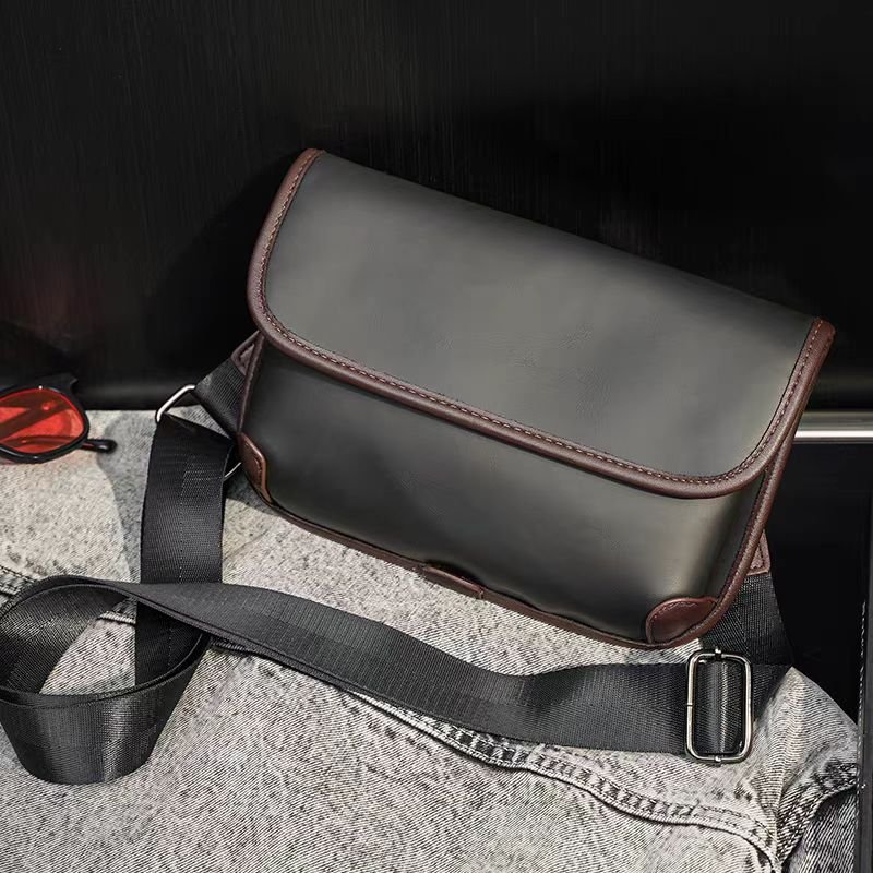 2024 spring/summer new Korean men's bag multi-pocket single shoulder crossbody bag Fashion briefcase small body bag